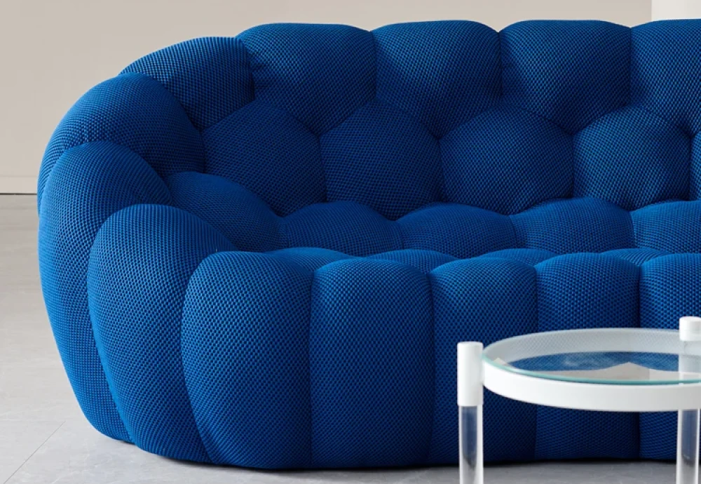 blue couch bubble